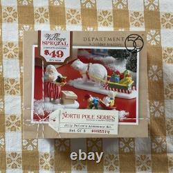 Department 56 North Pole & Heritage Village Series 9-piece Lot ALL BRAND NEW