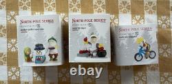 Department 56 North Pole & Heritage Village Series 9-piece Lot ALL BRAND NEW
