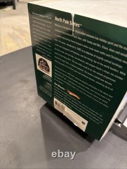 Department 56-North Pole- Hot Wheels Building 56784