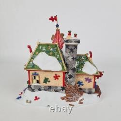 Department 56 North Pole Jolly's Jigsaw Puzzle Workshop 799916 Christmas Hous