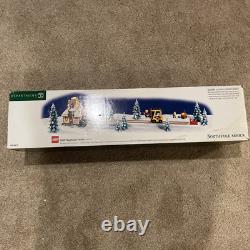 Department 56 North Pole LEGO Warehouse Forklift Not CompleteRuns Great
