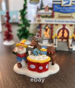 Department 56-North Pole Letters To Santa Sorting Station village Light Up M64M