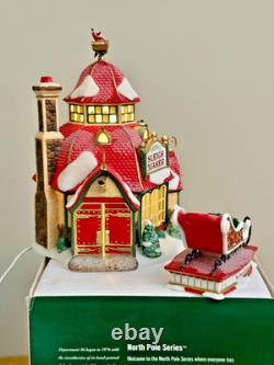 Department 56 North Pole Limited Edition Santa's Sleigh Maker, 56950