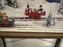 Department 56 North Pole Loading The Sleigh Christmas Village Set Of 5
