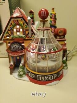 Department 56 North Pole M&M's Candy Factory $56.56773 In EUC