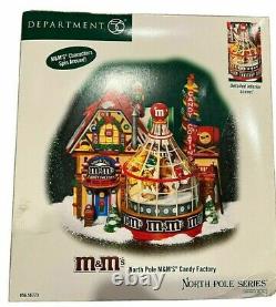 Department 56 North Pole M&M's Candy Factory #56.56773 Retired Dept 56