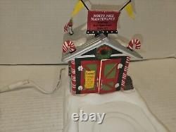 Department 56 North Pole Maintenance North Pole Series 57203 With Bkx Working