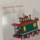 Department 56 North Pole Northern Lights Caboose 4050968 New & Really Rare