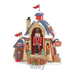 Department 56 North Pole Nutcracker Factory 6007611 DEPT New Free Ship