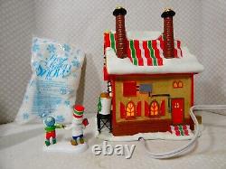 Department 56 North Pole Ribbon Candy Box Set (Set of 4) Retired 2019