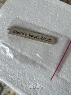 Department 56 North Pole SANTA'S CANDY SHOP KATIE'S CANDIED APPLES NEW NRFB