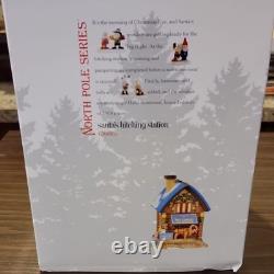 Department 56 North Pole Santa Hitching Station Porcelain House 2018 Ltd