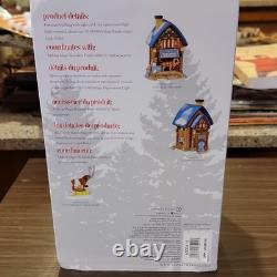 Department 56 North Pole Santa Hitching Station Porcelain House 2018 Ltd