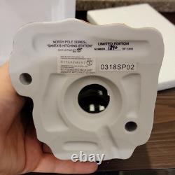 Department 56 North Pole Santa Hitching Station Porcelain House 2018 Ltd