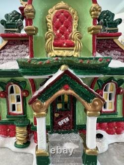 Department 56 North Pole, Santa's Chair Works NIB