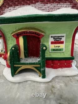 Department 56 North Pole, Santa's Chair Works NIB