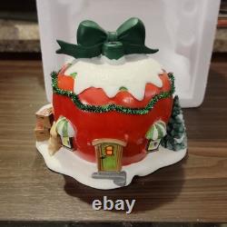 Department 56 North Pole Santa's Sweet Shop Katie's Candied Apples Illuminated