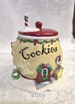 Department 56 North Pole Santa's Sweet Shop North Pole Cookie Exchange EUC
