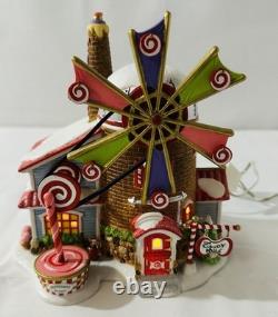 Department 56 North Pole Series #56.56762 THE CHRISTMAS CANDY MILL 2003 WORKING