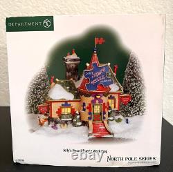 Department 56 North Pole Series 799916 Jolly's Jigsaw Puzzle Workshop 2007 New