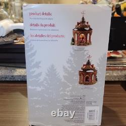 Department 56 North Pole Series Anniversary Gazebo Porcelain Illuminated 2016