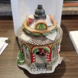 Department 56 North Pole Series Anniversary Gazebo Porcelain Illuminated 2016