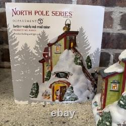 Department 56 North Pole Series Better Watch Out Coal Mine No. 808923 Retired