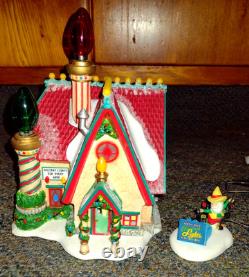 Department 56 North Pole Series Brite Lites Bulb Factory Illuminated House Boxed Department 56 North Pole Series Brite Lites Bulb Factory Illuminated House Boxed