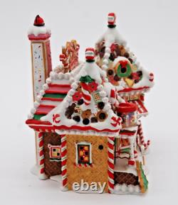 Department 56 North Pole Series- CHRISTMAS SWEET SHOP #56791 MISSING 1 FLAG