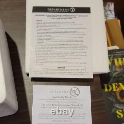 Department 56 North Pole Series Candy Striper Porcelain Illuminated House 2018