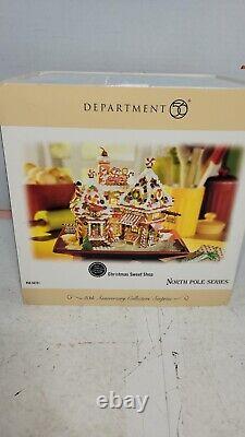 Department 56 North Pole Series Christmas Sweet Shop 30th Anniversary #56.56791