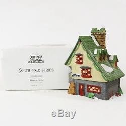 Department 56 North Pole Series Christmas Village Lot 6 Houses Chapel Bakery