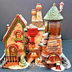 Department 56 North Pole Series Christmas Village PEANUT BRITTLE FACTORY mint