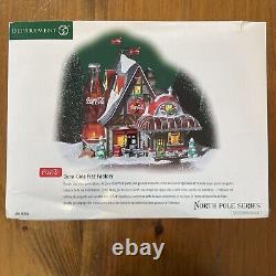 Department 56 North Pole Series Coca Cola Fizz Factory 56754 Never Out Of Box