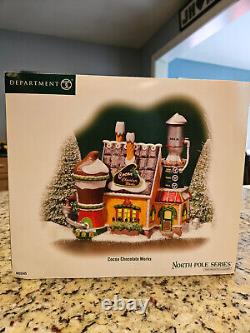 Department 56 North Pole Series Cocoa Chocolate Works