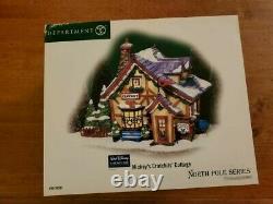 Department 56 North Pole Series Disney Mickey's Cratchits' Cottage NEW