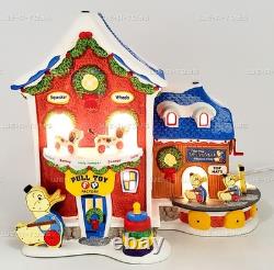 Department 56 North Pole Series Fisher Price Pull Toy Factory 4050962