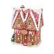 Department 56 North Pole Series Gingerbread Bakery, Lighted Building, 6 Inch