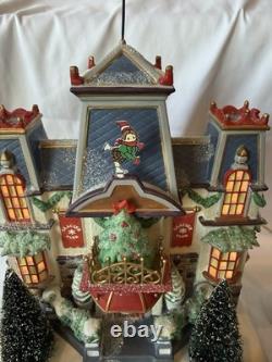 Department 56 North Pole Series Glacier Park Pavilion Animated Lighted Rink