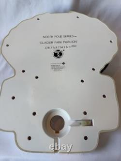 Department 56 North Pole Series Glacier Park Pavilion Animated Lighted Rink