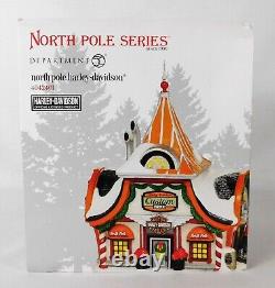 Department 56 North Pole Series HARLEY CUSTOM SHOP NOS NIB Retired Dept. 56