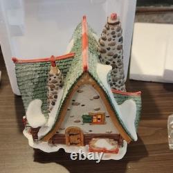 Department 56 North Pole Series Hand Carved Nutcracker Factory Illuminated Box