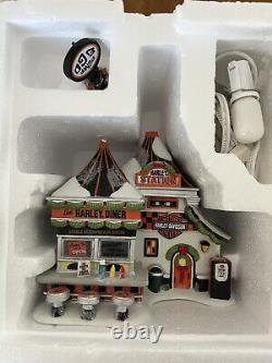 Department 56 North Pole Series Harley Pump & Go Diner