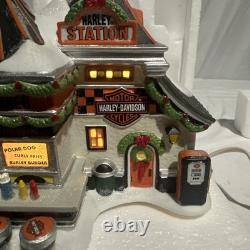 Department 56 North Pole Series Harley Pump & Go Diner