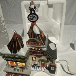 Department 56 North Pole Series Harley Pump & Go Diner