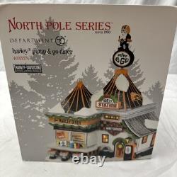 Department 56 North Pole Series Harley Pump & Go Diner