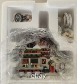 Department 56 North Pole Series Harley Pump & Go Diner #4035574 NEW