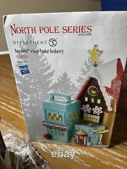 Department 56 North Pole Series Hasbro Easy-bake Bakery Nib 2015