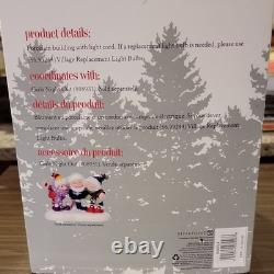 Department 56 North Pole Series Ice Breakers Lounge Porcelain Illuminated