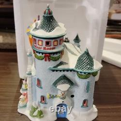 Department 56 North Pole Series Ice Breakers Lounge Porcelain Illuminated
